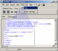 DzSoft WebPad screenshot